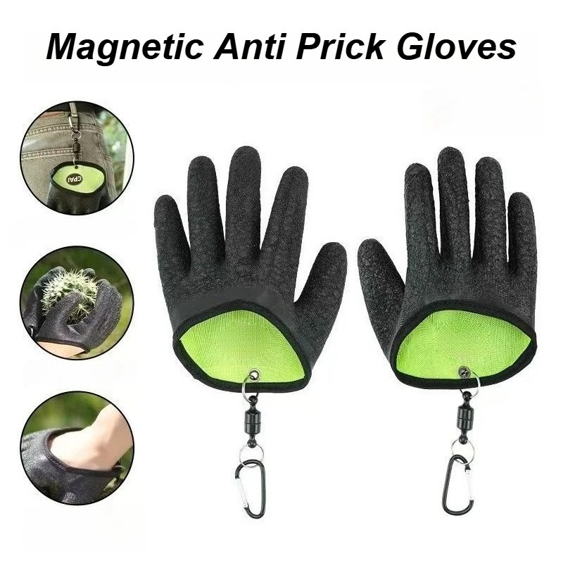 Gardening Glove Waterproof - Luvas Magnéticas para Jardinagem Anti-Picadas, Luvas