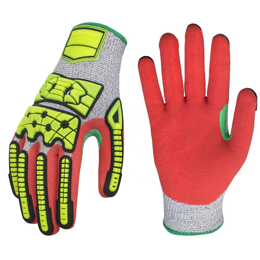 Work Glove Impact - Luvas de alta resistência a impactos,