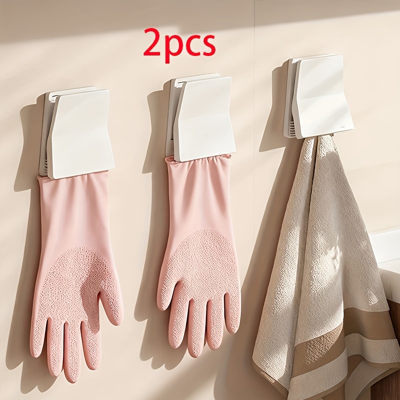 Rubber Glove Cleaning - 2 Peças Gancho Organizador de Luvas