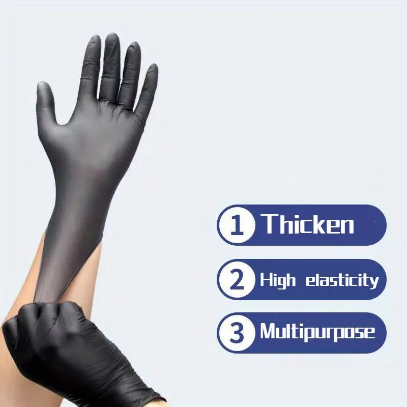 100/50/20PCS Luvas de Nitrila  - Nitrile Mechanic Glove avaliação e preço