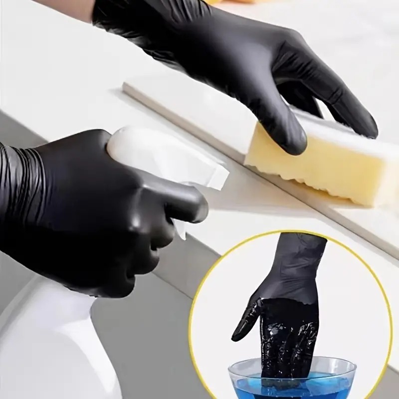 100/50/20PCS Luvas de Nitrila  - Nitrile Mechanic Glove avaliação e preço
