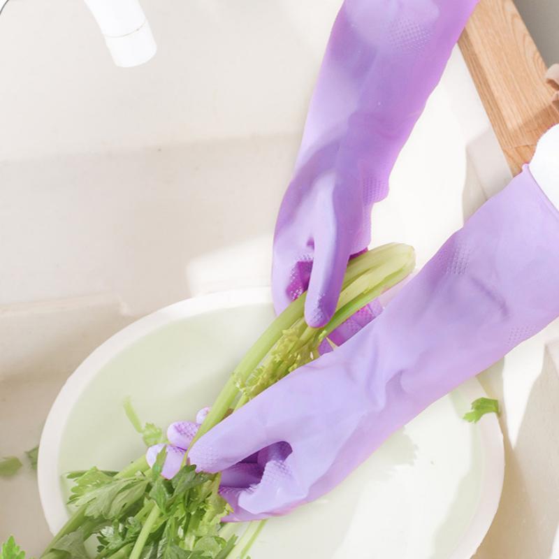 1 par de luvas de látex para l - Dish Glove Rubber avaliação e preço
