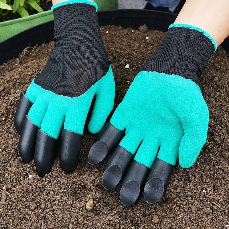 Luvas de jardinagem com garras - Gardening Glove Waterproof avaliação e preço