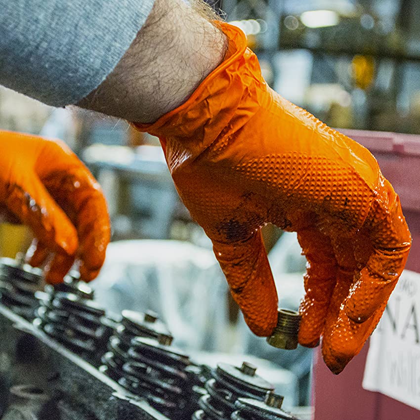 100 Unidades por Caixa Luvas M - Nitrile Mechanic Glove avaliação e preço