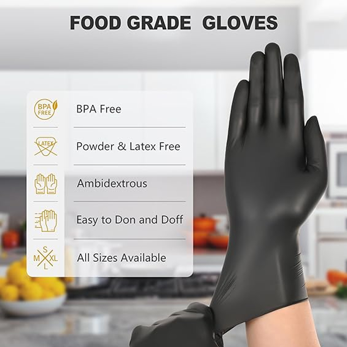 Luvas de Nitrilo Descartáveis  - Nitrile Mechanic Glove avaliação e preço